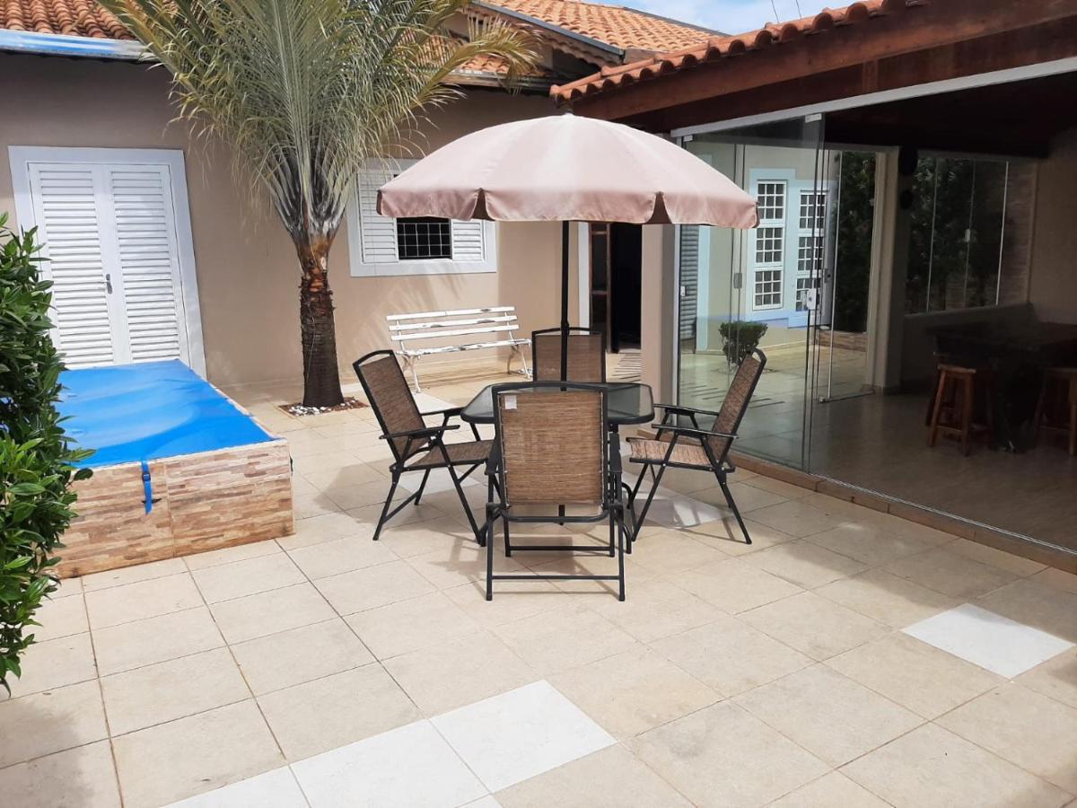 Villa Casa Agradavel Com Area Externa E Piscina à Brotas Extérieur photo